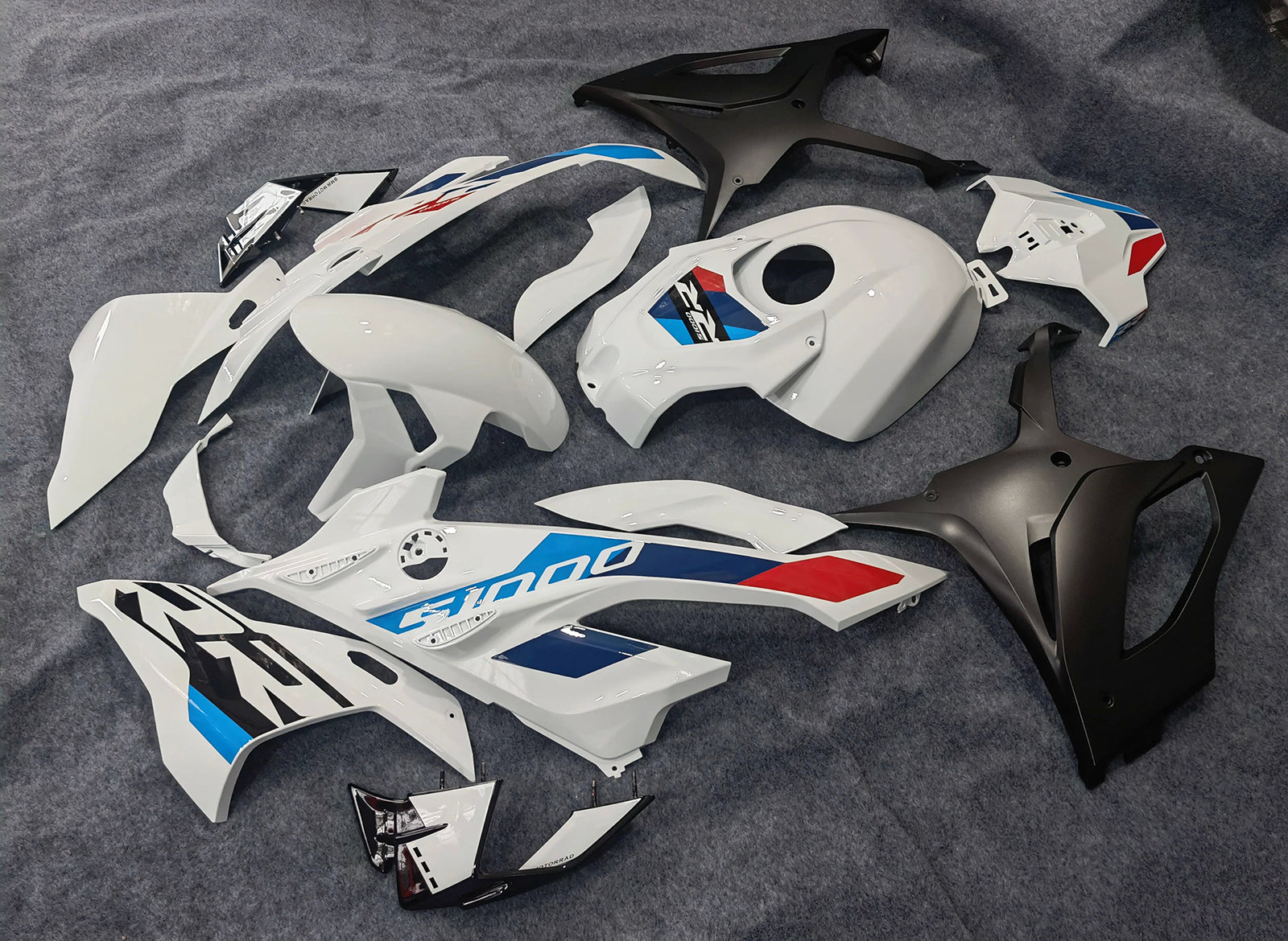 Amotopart 2023-2024 S1000RR BMW Red&Blue Style2 Fairing Kit
