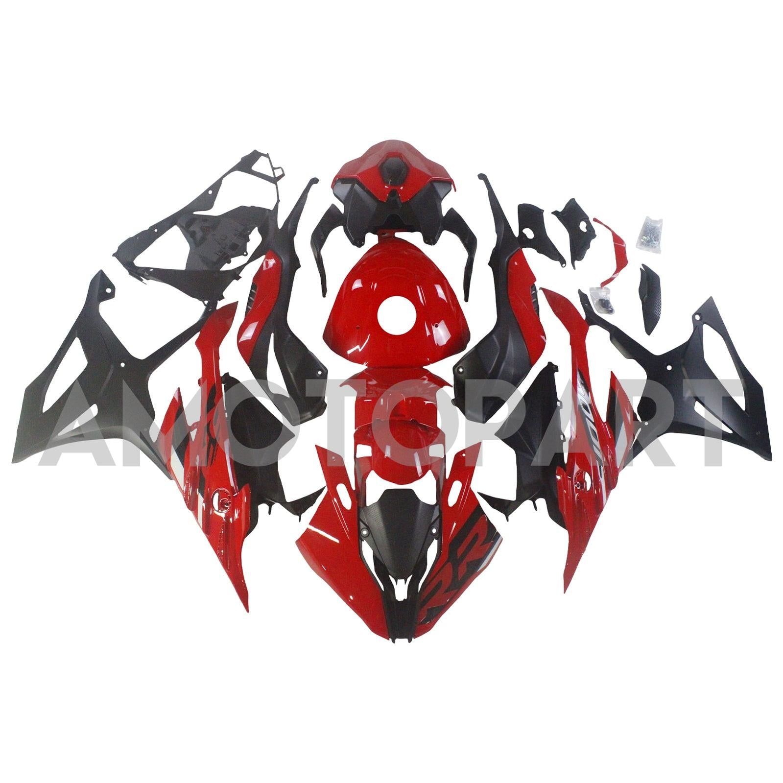 Amotopart 2023-2024 S1000RR BMW Red Fairing Kit