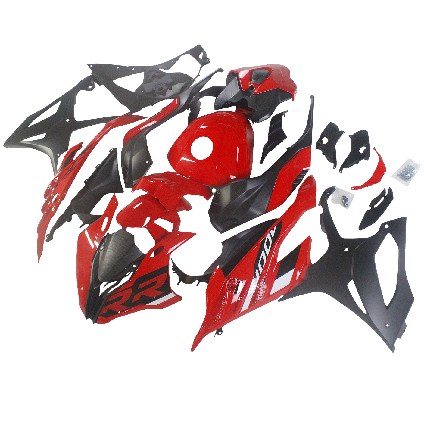 Amotopart 2023-2024 S1000RR BMW Red Fairing Kit