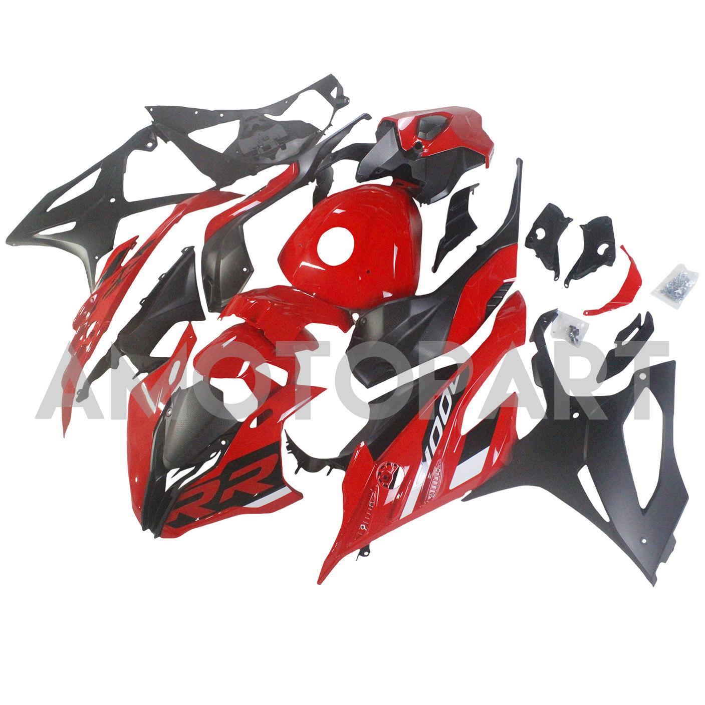 Amotopart 2023-2024 S1000RR BMW Red Fairing Kit