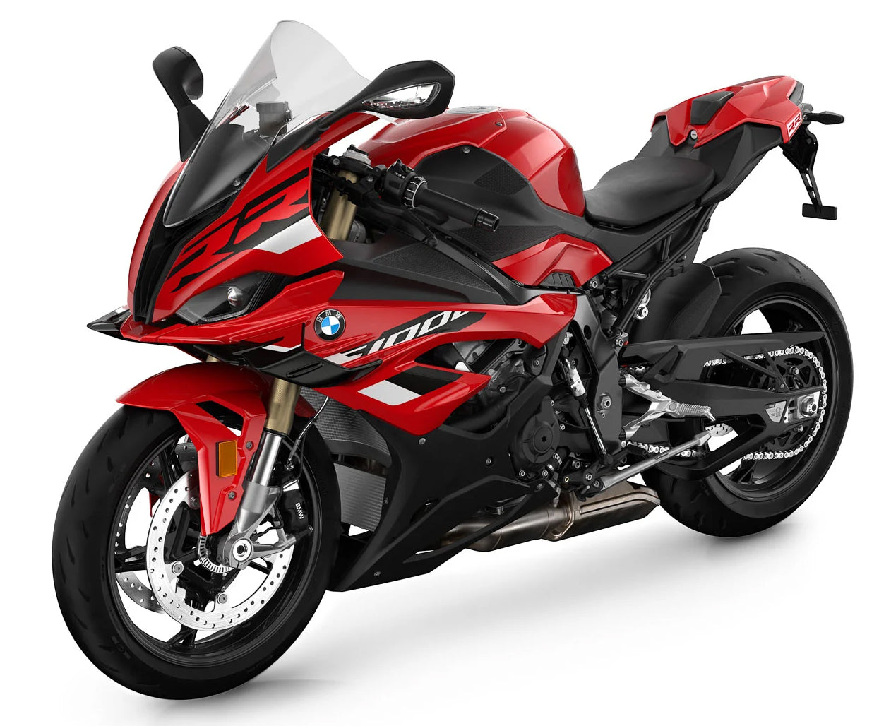 Amotopart 2023-2024 S1000RR BMW Kit de carénage rouge foncé