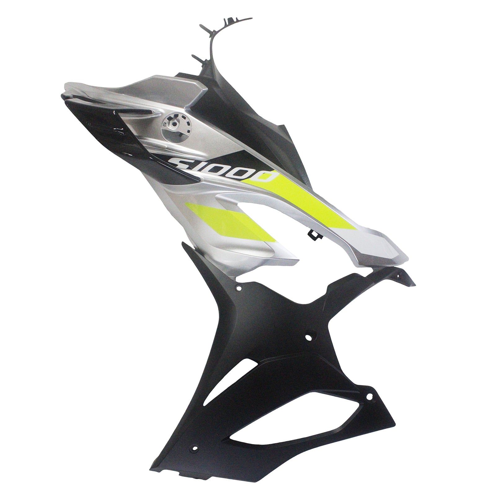 Amotopart 2023-2024 BMW S1000RR Black Silver Grey Fairing Kit