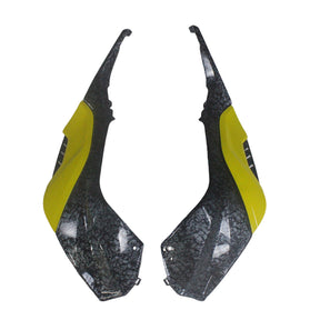 Amotopart 2023-2024 BMW S1000RR Carbon Fiber Black Yellow Fairing Kit