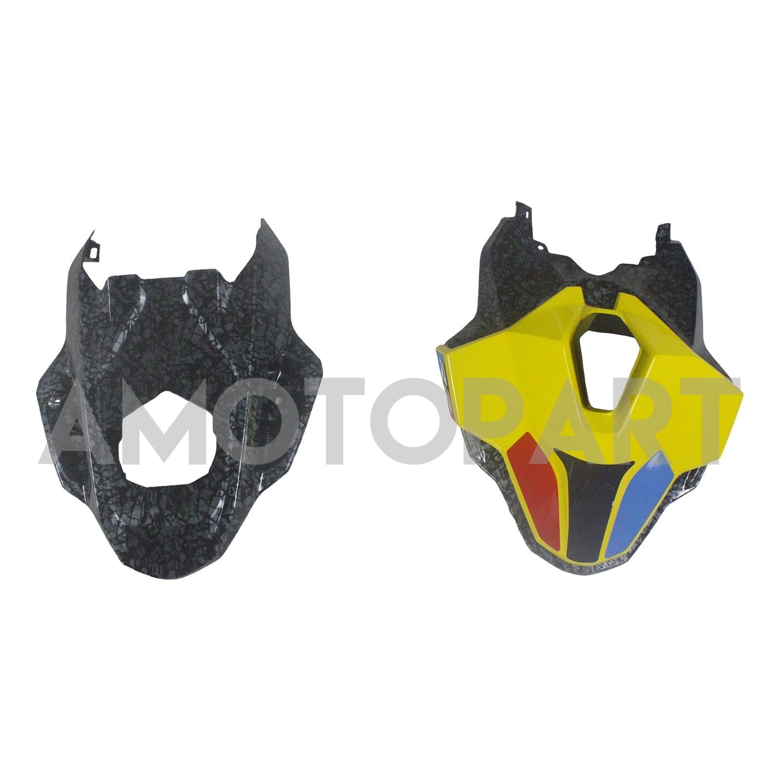 Amotopart 2023-2024 BMW S1000RR Carbonfaser Schwarzgelber Verkleidungskit