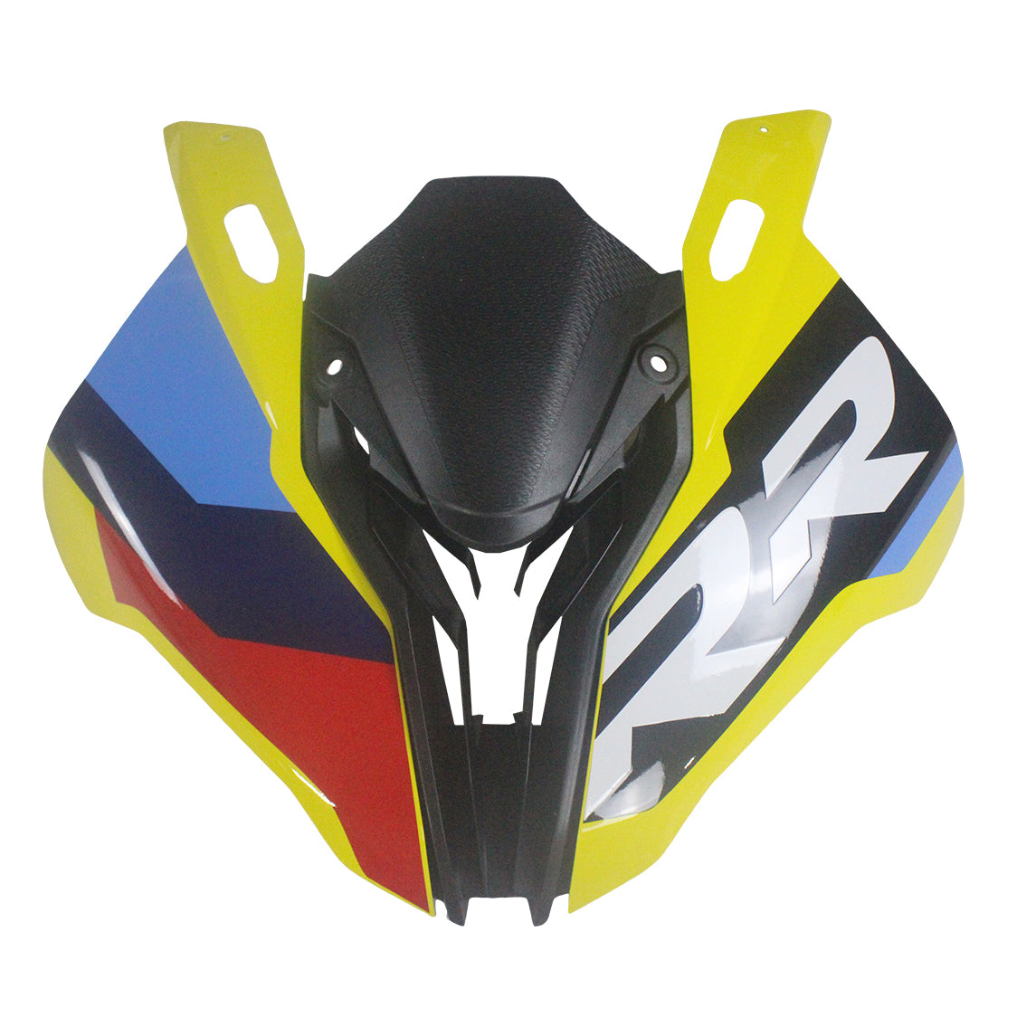 Amotopart 2023-2024 BMW S1000RR Carbon Fiber Black Yellow Fairing Kit