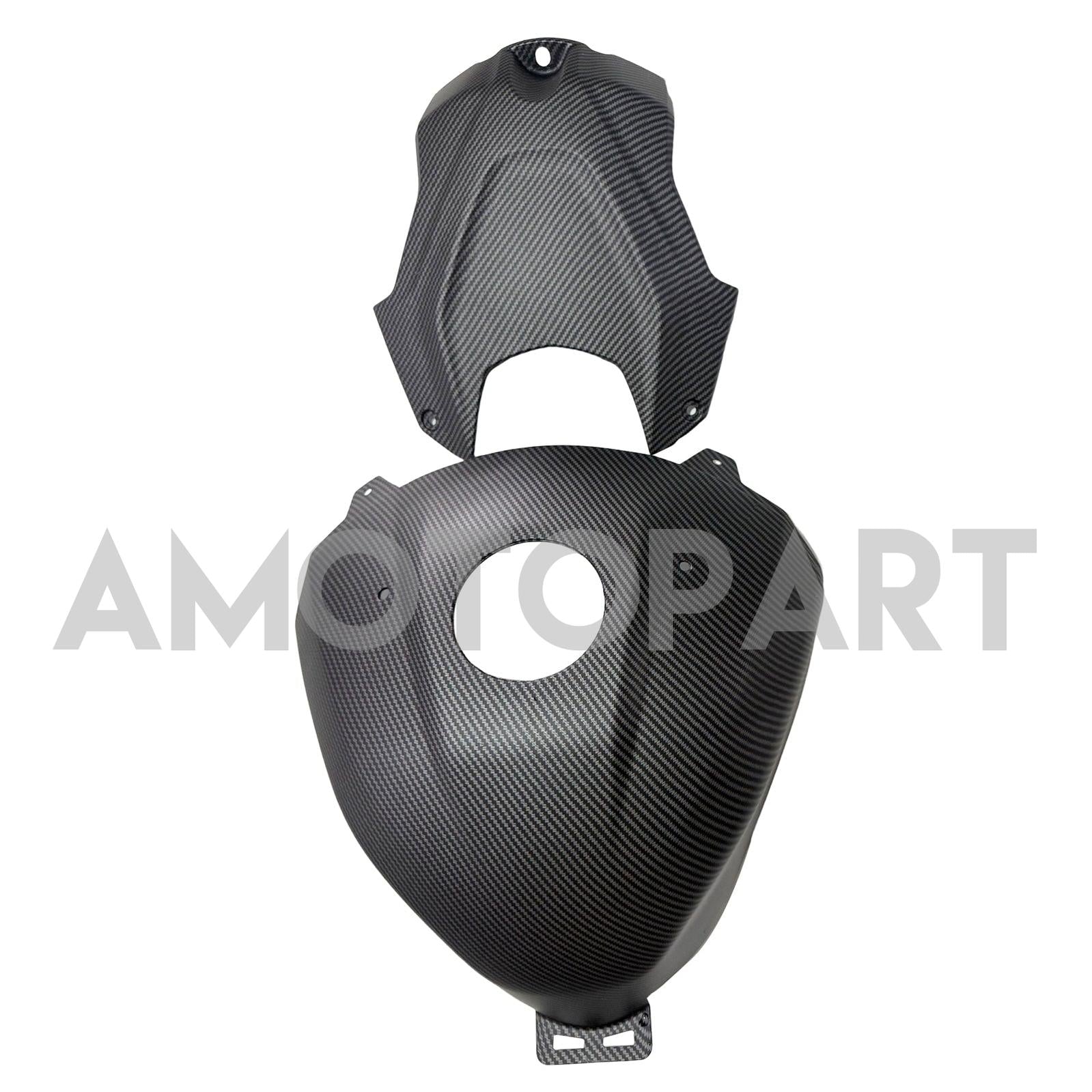 Amotopart 2023-2024 BMW S1000RR  Carbon Fiber Pattern Gold Fairing Kit