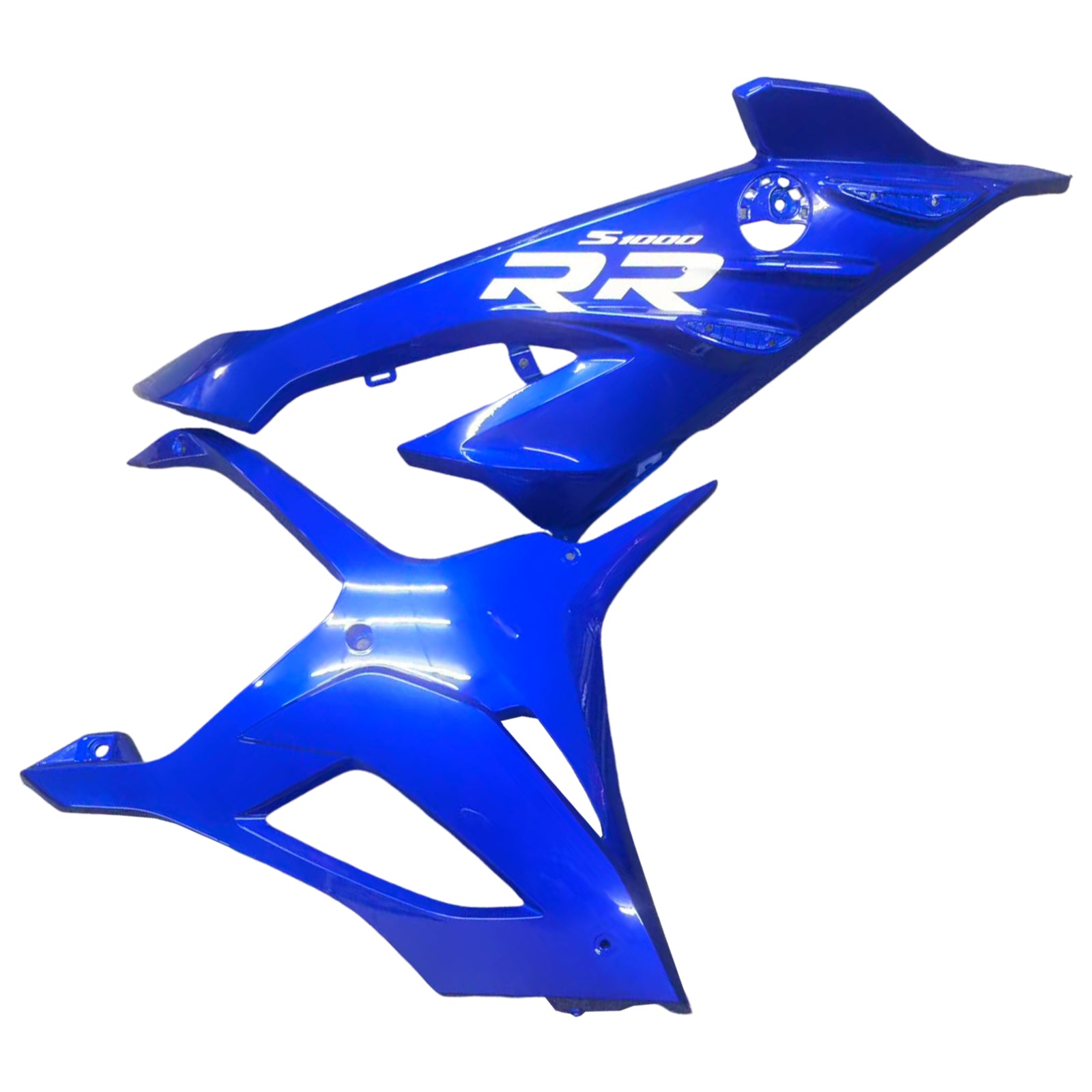 Amotopart 2023–2024 S1000RR BMW glänzendes dunkelblaues Verkleidungsset