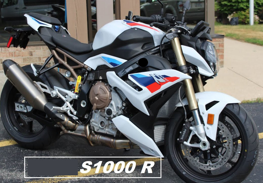 Amotopart 2021-2025 BMW S1000R White Fairing Kit