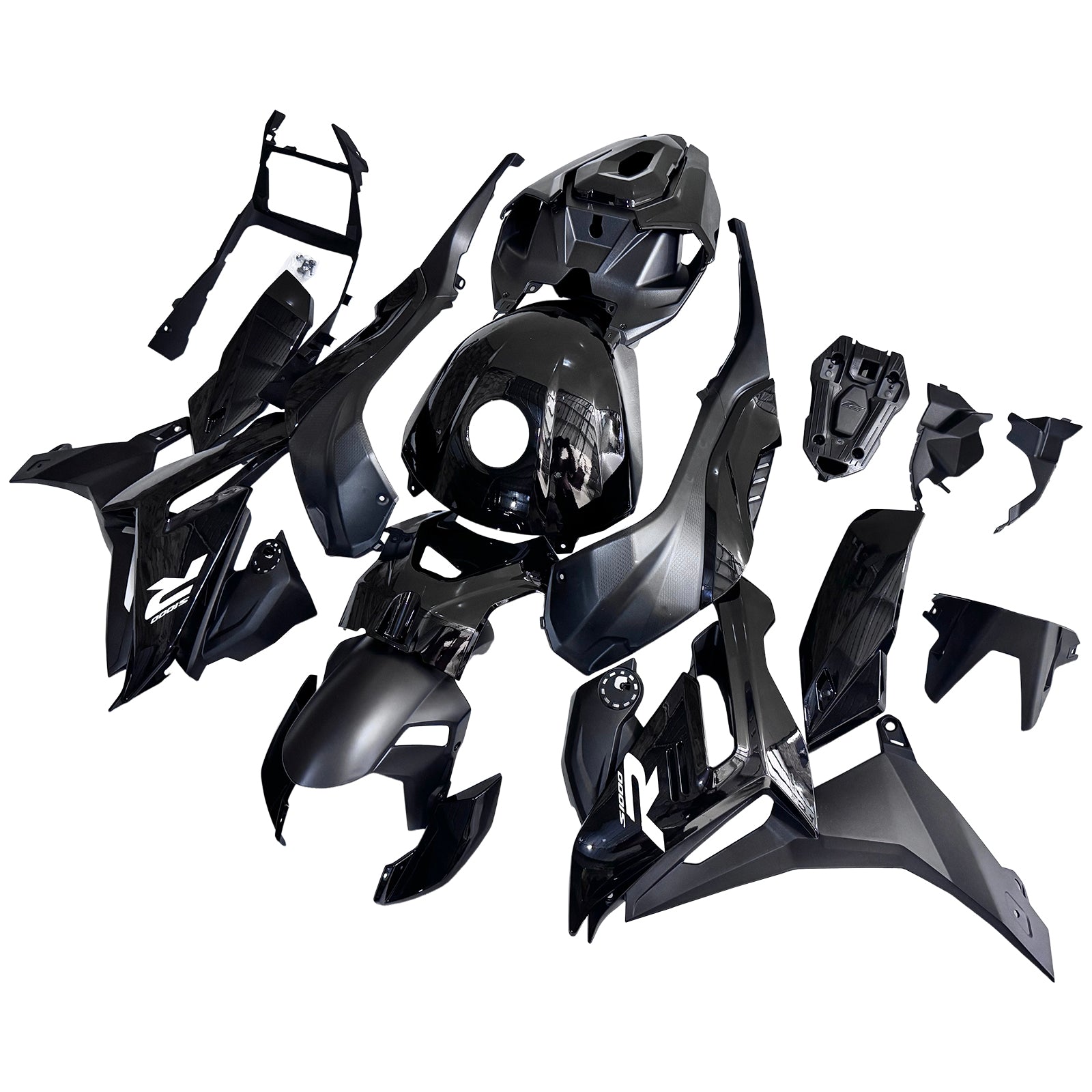 Amotopart 2021-2025 BMW S1000R Black Fairing Kit