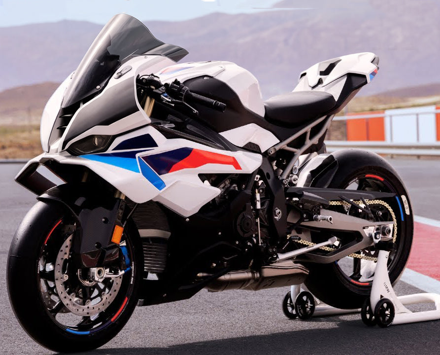 Amotopart 2025-2026 BMW S1000RR Black & White Fairing Kit