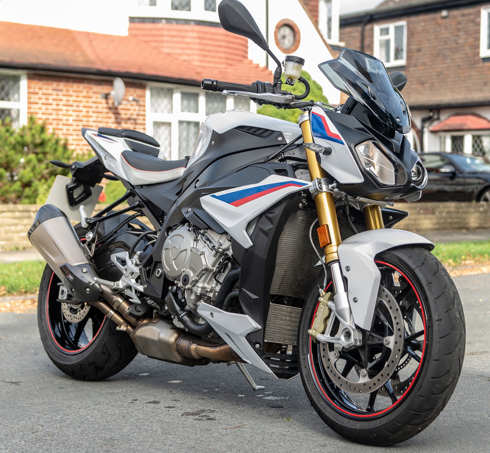Amotopart 2017-2020 BMW S1000R Fairing White Kit