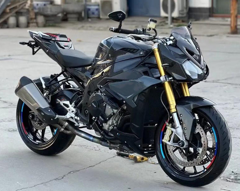Amotopart 2017-2020 BMW S1000R Matte Black Fairing Kit