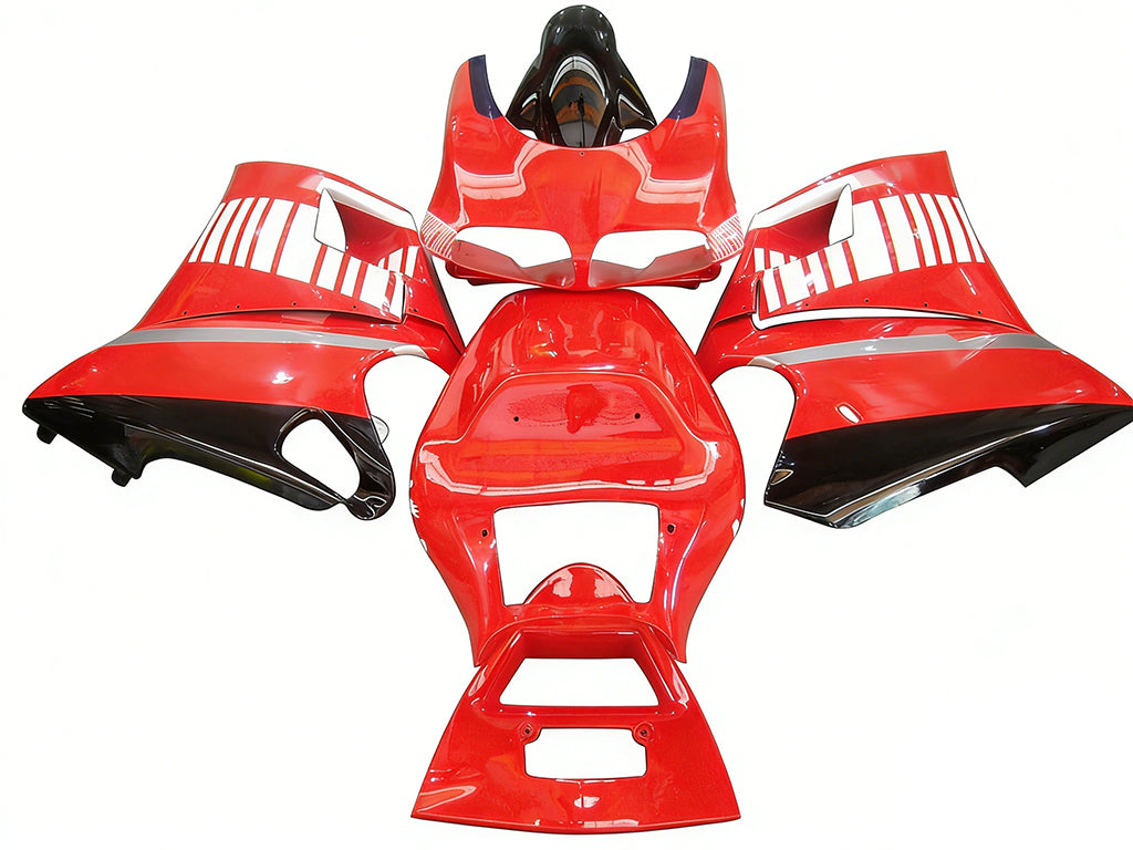 Amotopart 1996-2002 Ducati 748/916/996/998 Černá červená sada kapotáže