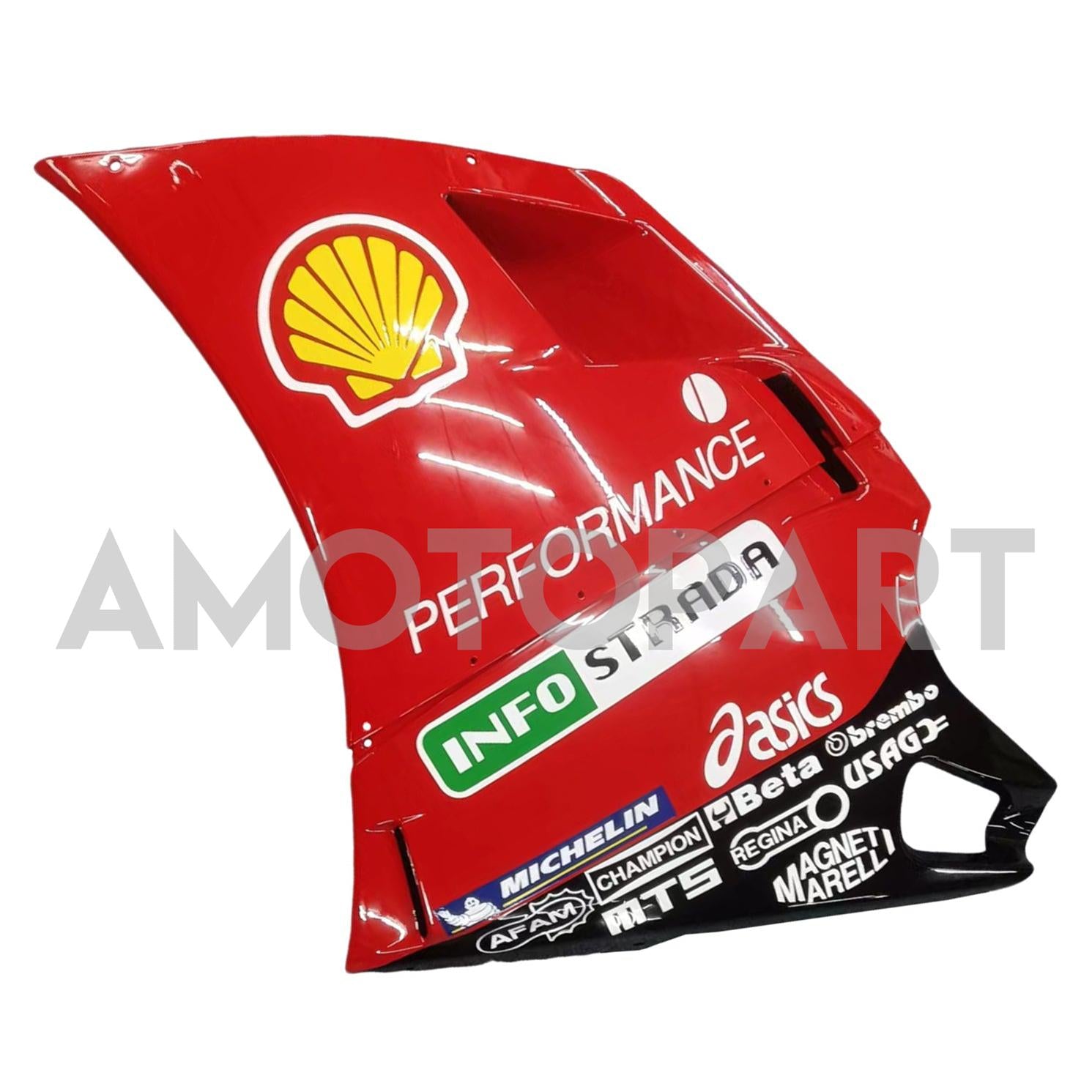 Amotopart Ducati 748/916/996/998 1996-2002 Red Style4 Fairing Kit