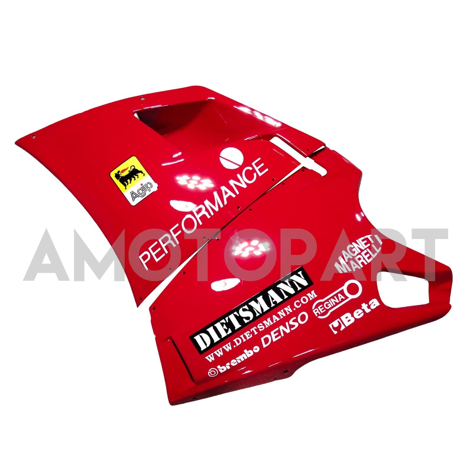 Amotopart 1996-2002 Ducati 748/916/996/998 Red White Fairing Kit