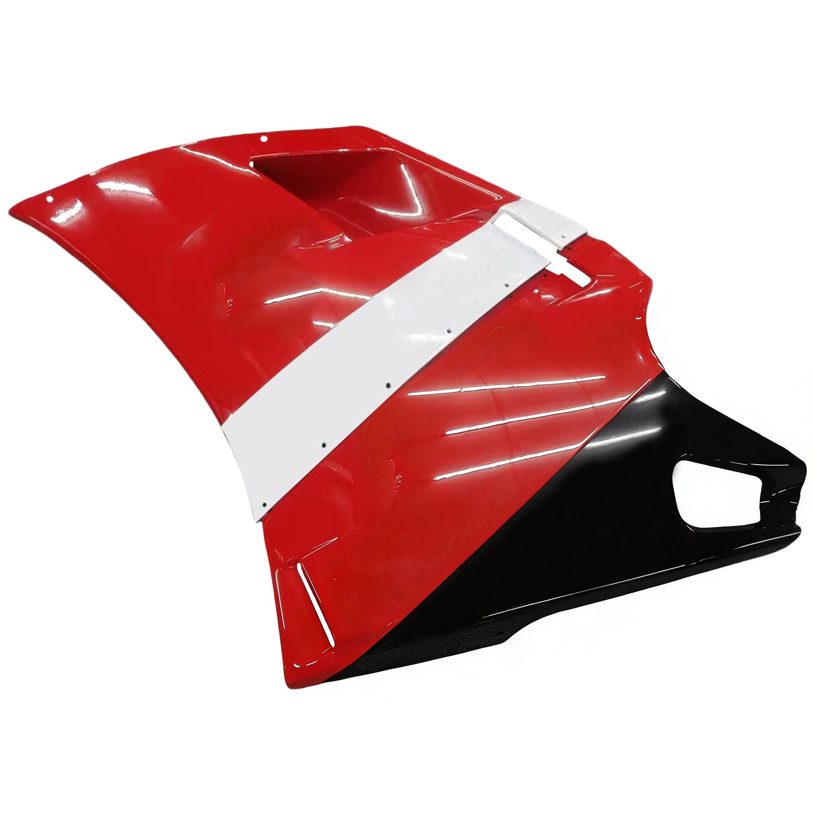 Amotopart Ducati 748/916/996/998 1996-2002 Rouge avec un carénage logos Kit