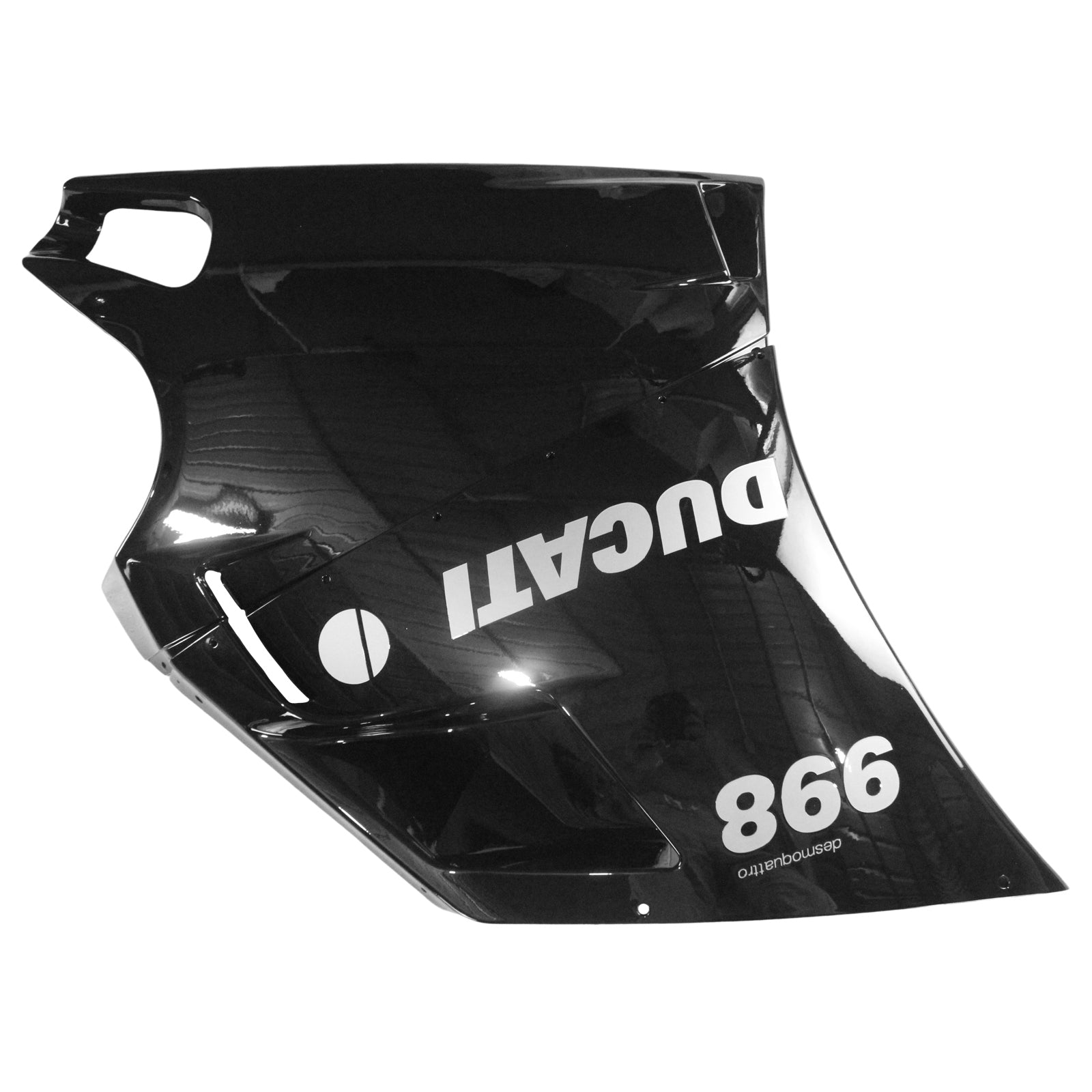 Amotopart Ducati 1996–2002 996/748 komplett schwarzes Verkleidungsset