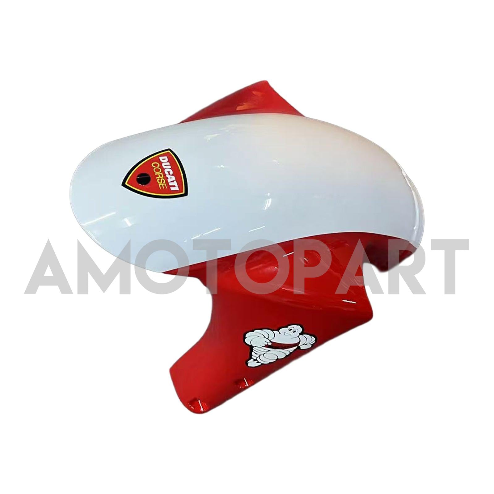 Amotopart Ducati 996 748 1996-2002 Rød & hvid stil4 Fairing Kit