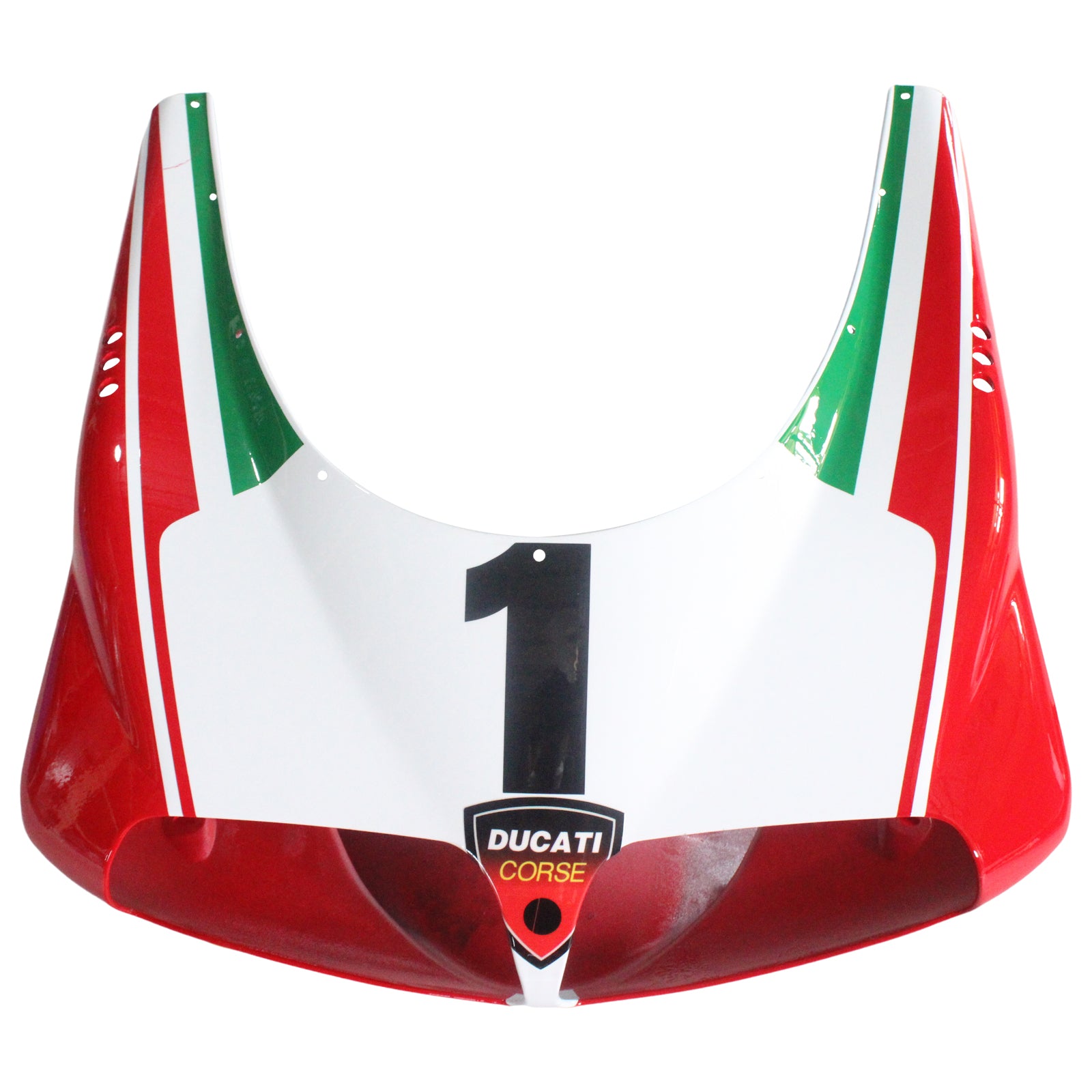 Amotopart Ducati 996 748 1996-2002 Red&White Style4 Fairing Kit