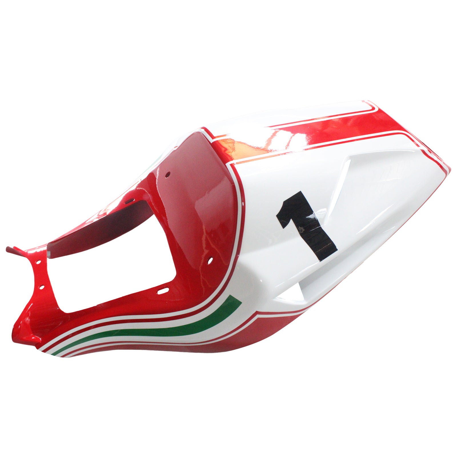 Amotopart Ducati 996 748 1996-2002 Red&White Style4 Fairing Kit