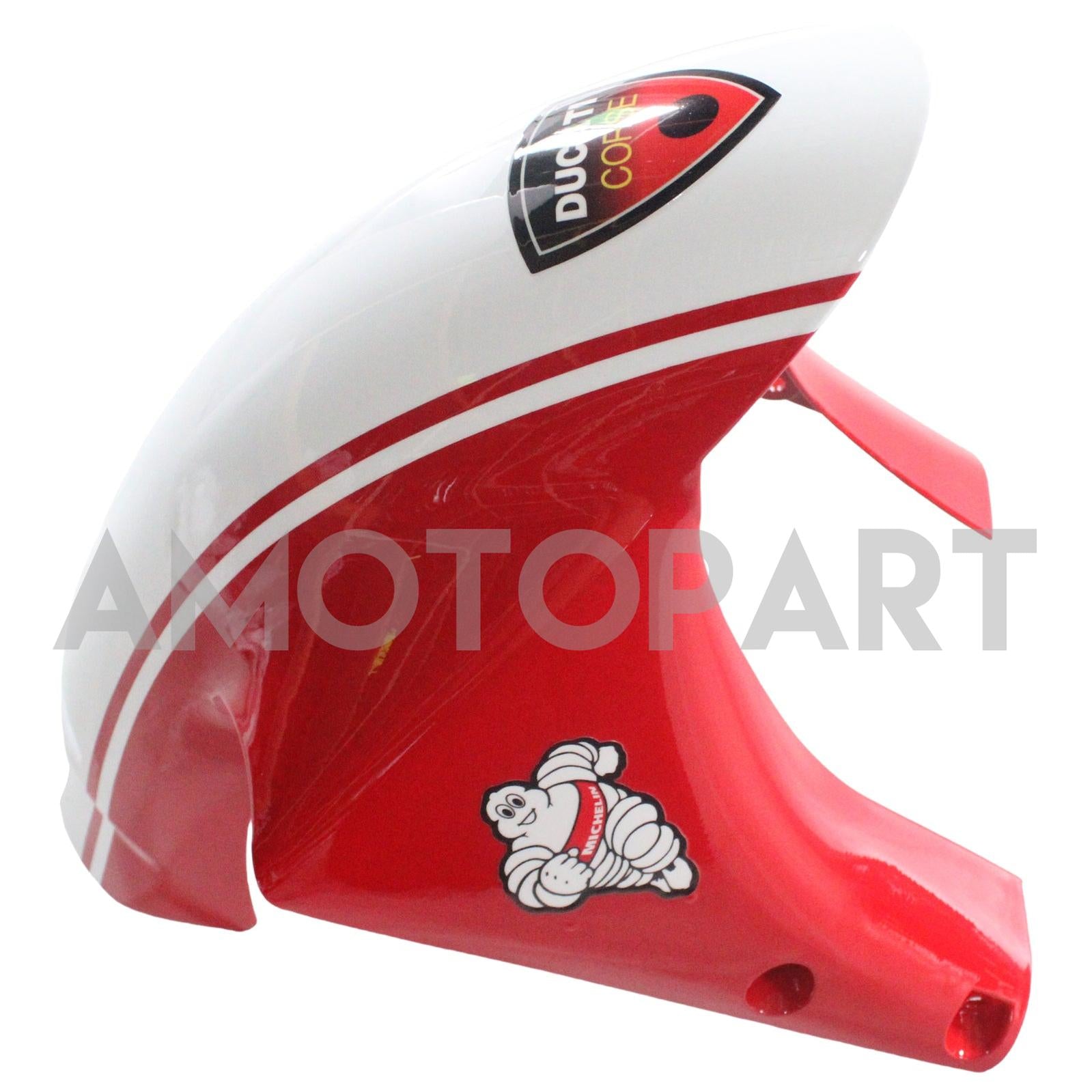 Amotopart Ducati 748/916/996/998 1996-2002 Red&White Style4 Fairing Kit