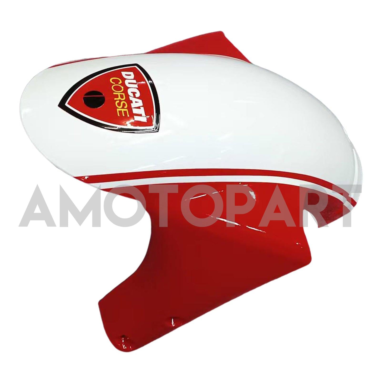 Amotopart Ducati 996 748 1996-2002 Red & White Style1 Fairing Kit