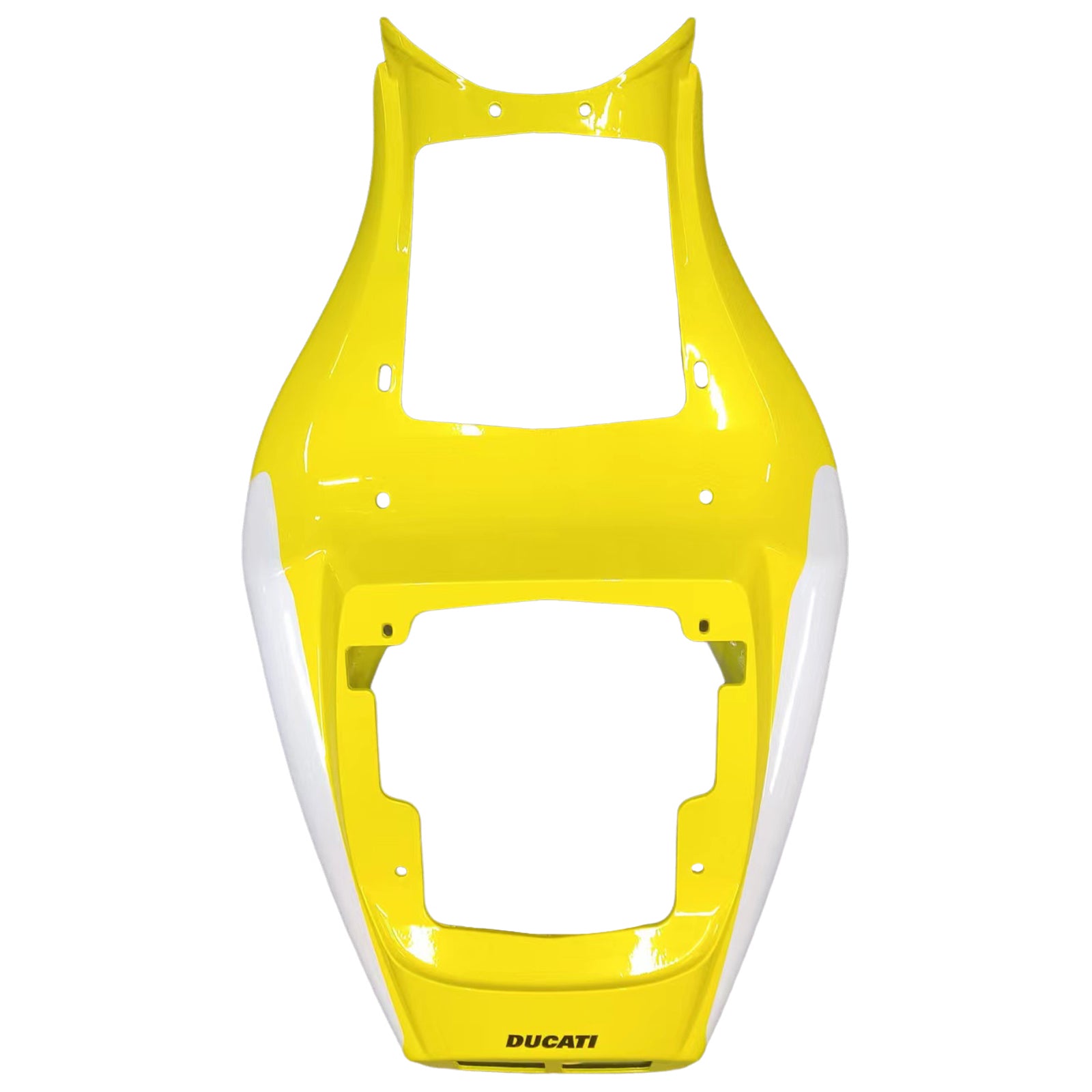 Amotopart Ducati 748/916/996/998 1996-2002 Blanc&Kit de carénage jaune