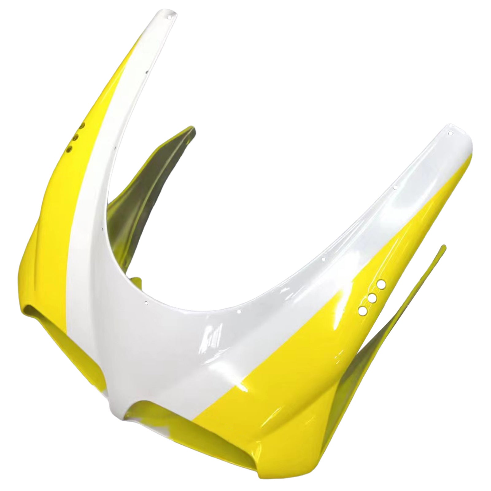Amotopart Ducati 748/916/996/998 1996-2002 Weiß&Gelber Verkleidungssatz