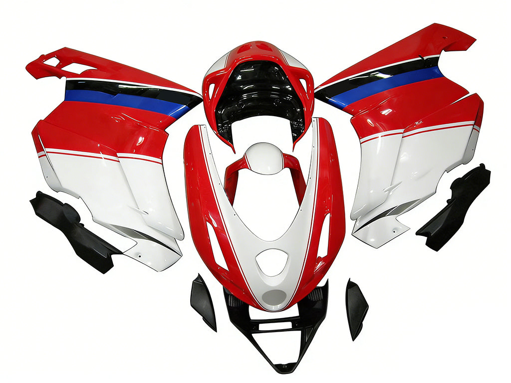 Amotopart 2003-2004 Ducati 999/749 Červená Černá Bílá Sada kapotáže