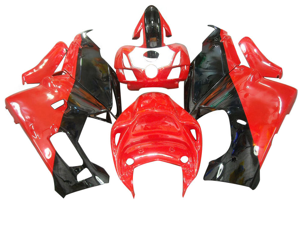 Amotopart 2003-2004 Ducati 999/749 Red Black Fairing Kit