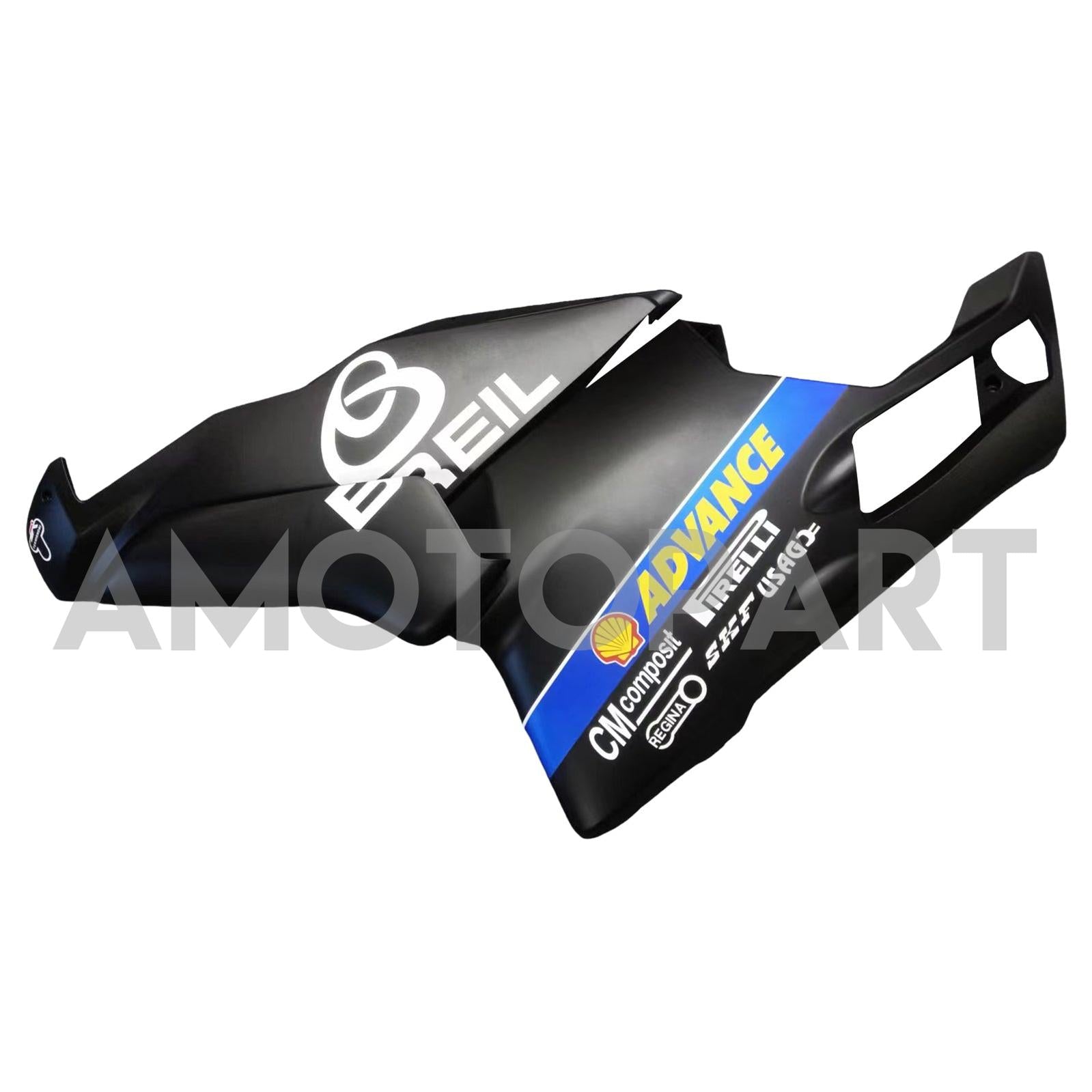 Amotopart 2003 2004 Ducati 999 749 Kit carena nero opaco e blu