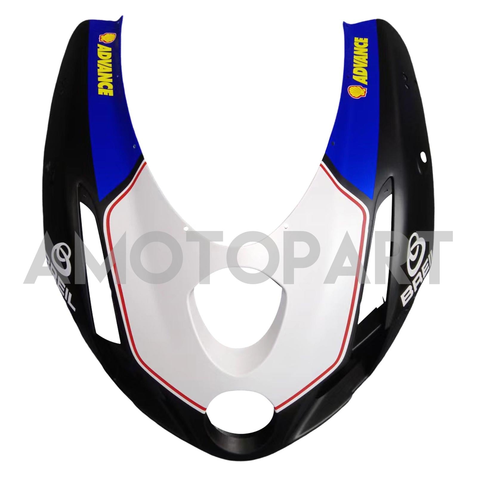 Amotopart 2003 2004 Ducati 999 749 Kit carena nero opaco e blu