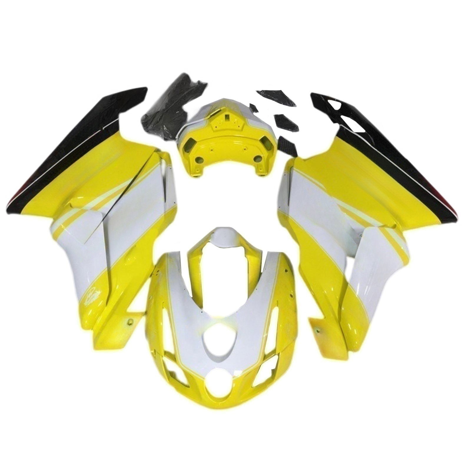 Amotopart 2003 2004 Ducati 999 749 Yellow Style1 Fairing Kit