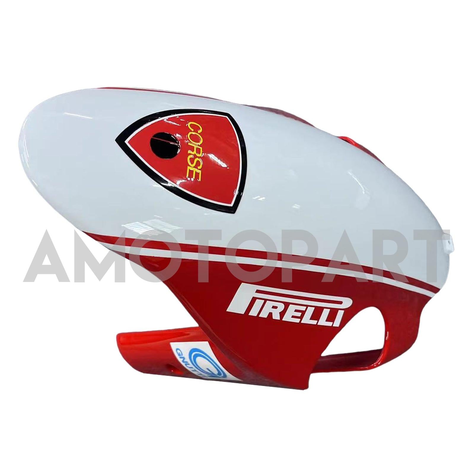Amotopart Ducati 2005-2006 999/749 Kit de carenado rojo mixto blanco