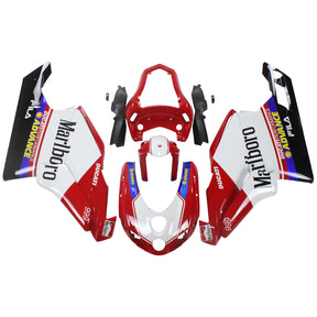 Amotopart Ducati 2005-2006 999/749 White Red Fairing Kit