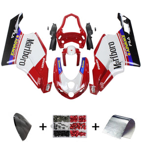 Amotopart Ducati 2005-2006 999/749 White Red Fairing Kit