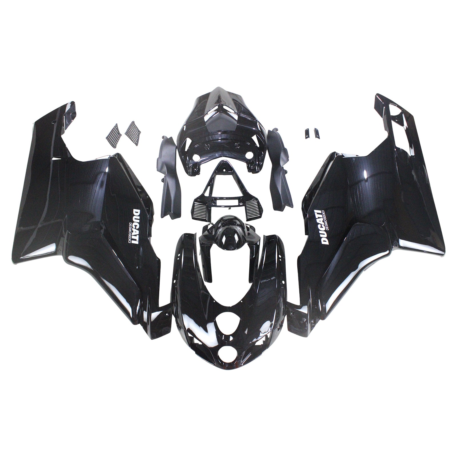 Amotopart Ducati 999 749 2005 2006 Black Fairing Kit