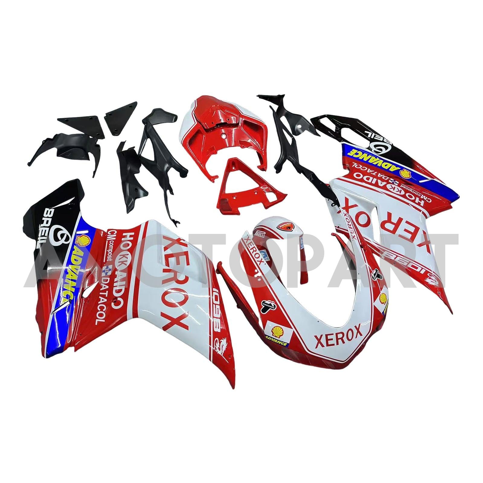 AMOTOPART 2020-2024 YAMAHA YZF R1 Black Red White Fairing Kit