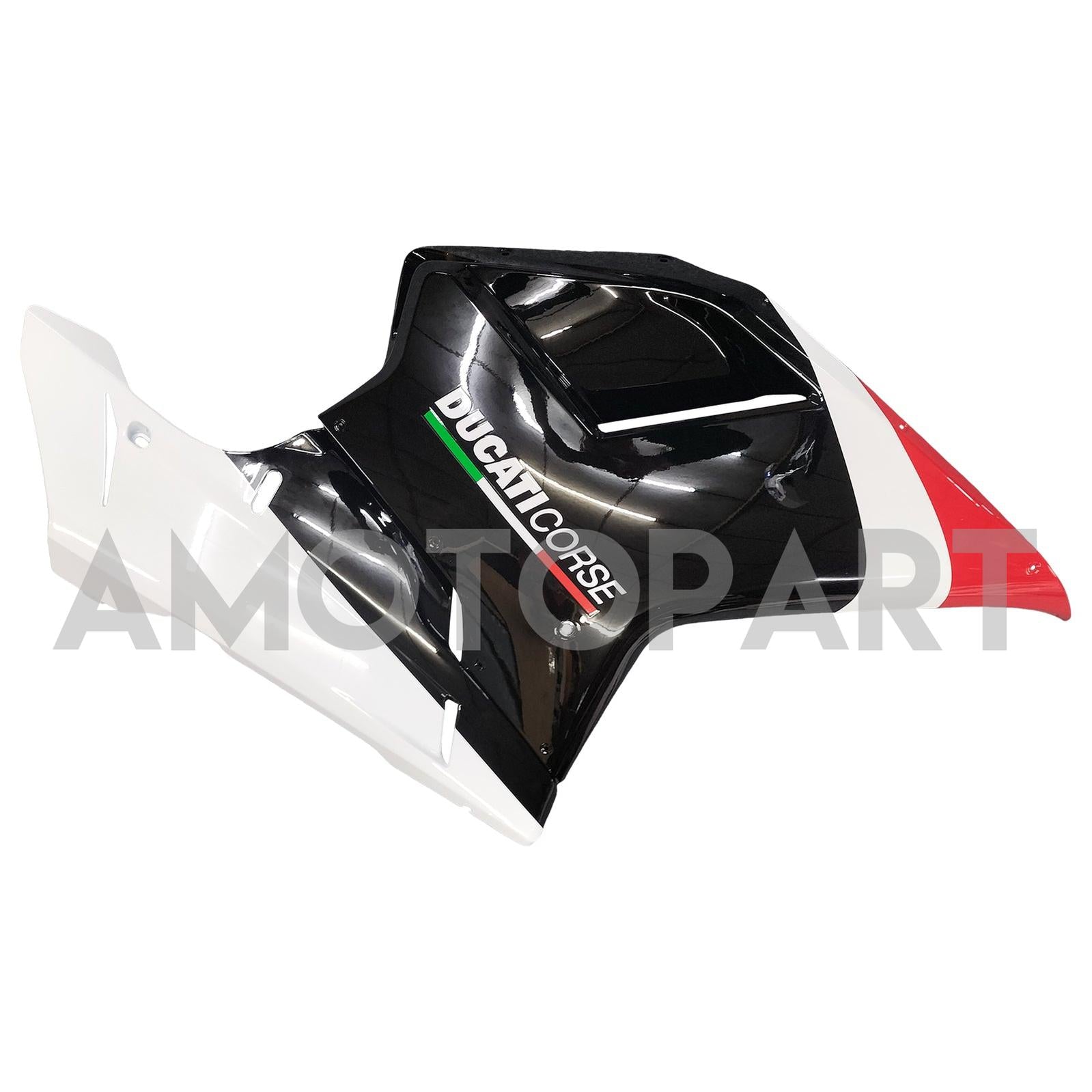 Amotopart Kit carena Ducati 1098 1198 848 rosso e nero per tutti gli anni