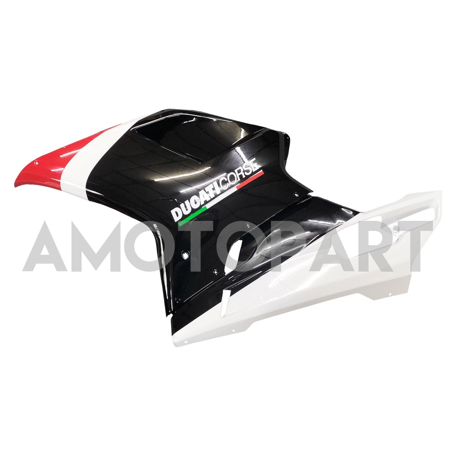 Amotopart Kit carena Ducati 1098 1198 848 rosso e nero per tutti gli anni