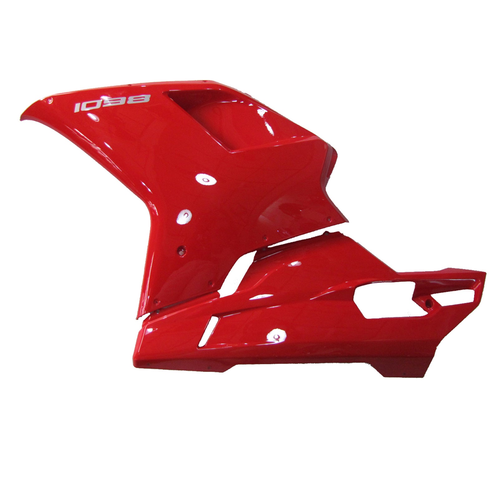 Amotopart All Years Ducati 1098 1198 848 Red Fairing Kit