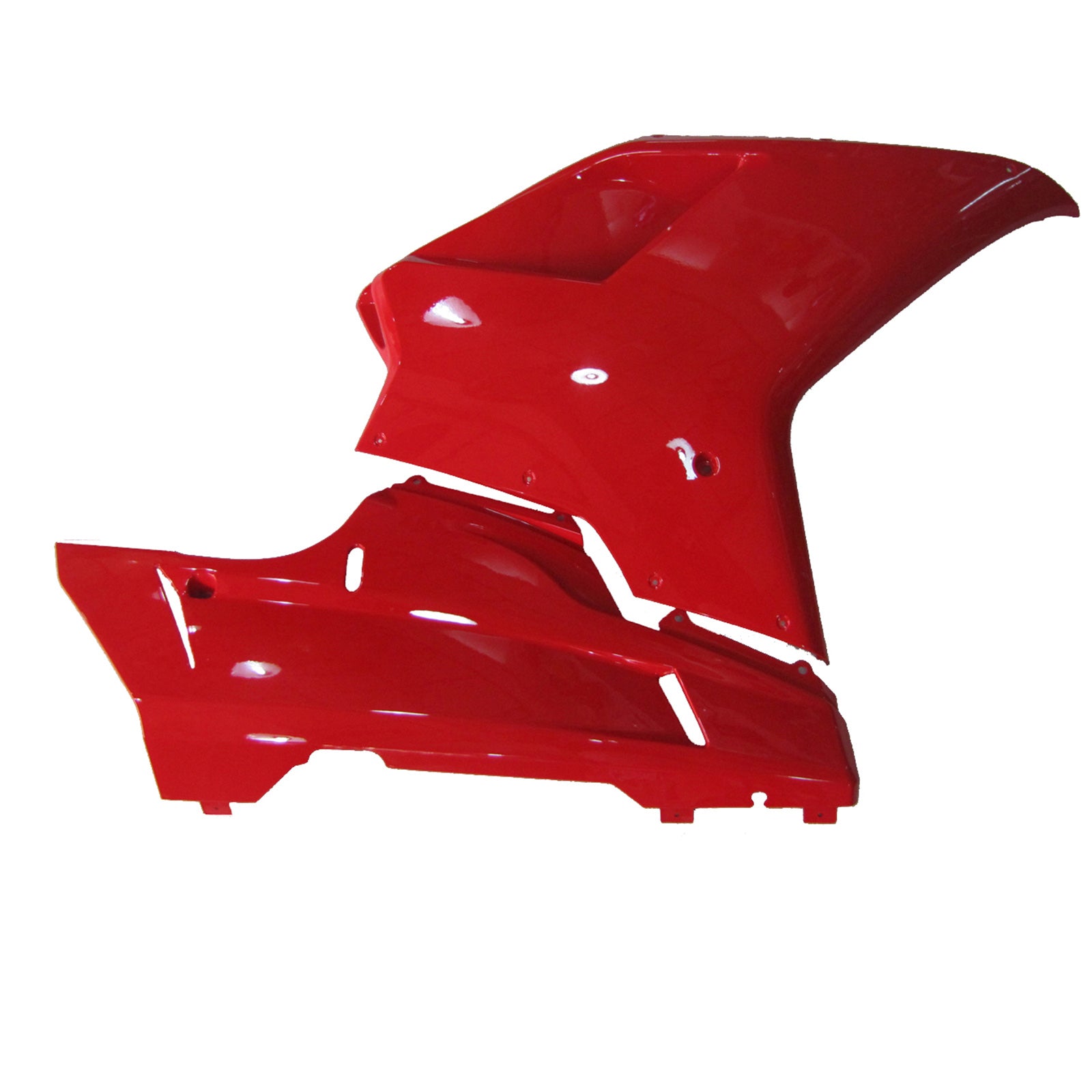 Amotopart All Years Ducati 1098 1198 848 Kit de carénage rouge