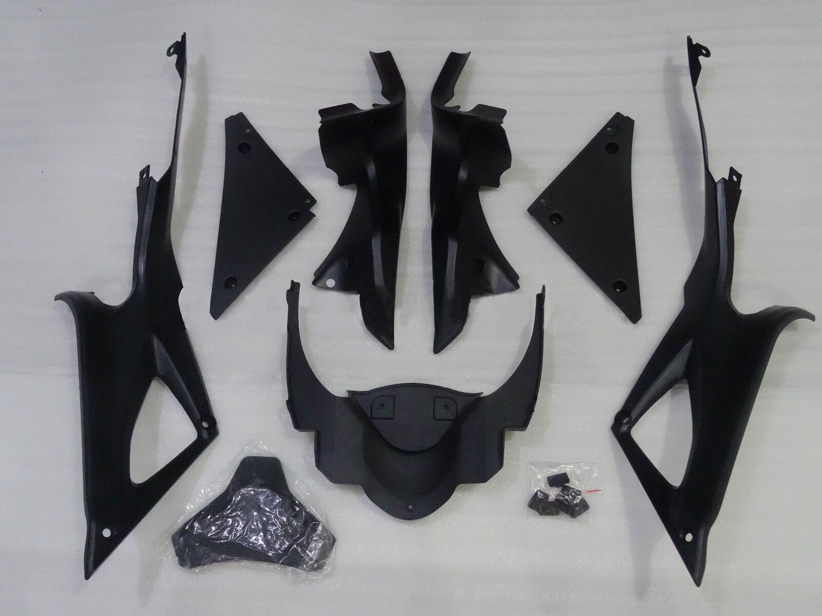 Amotopart All Years Ducati 848 Black White Fairing Kit