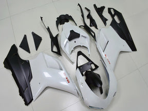 Amotopart All Years Ducati 1098 1198 848 Black White Fairing Kit