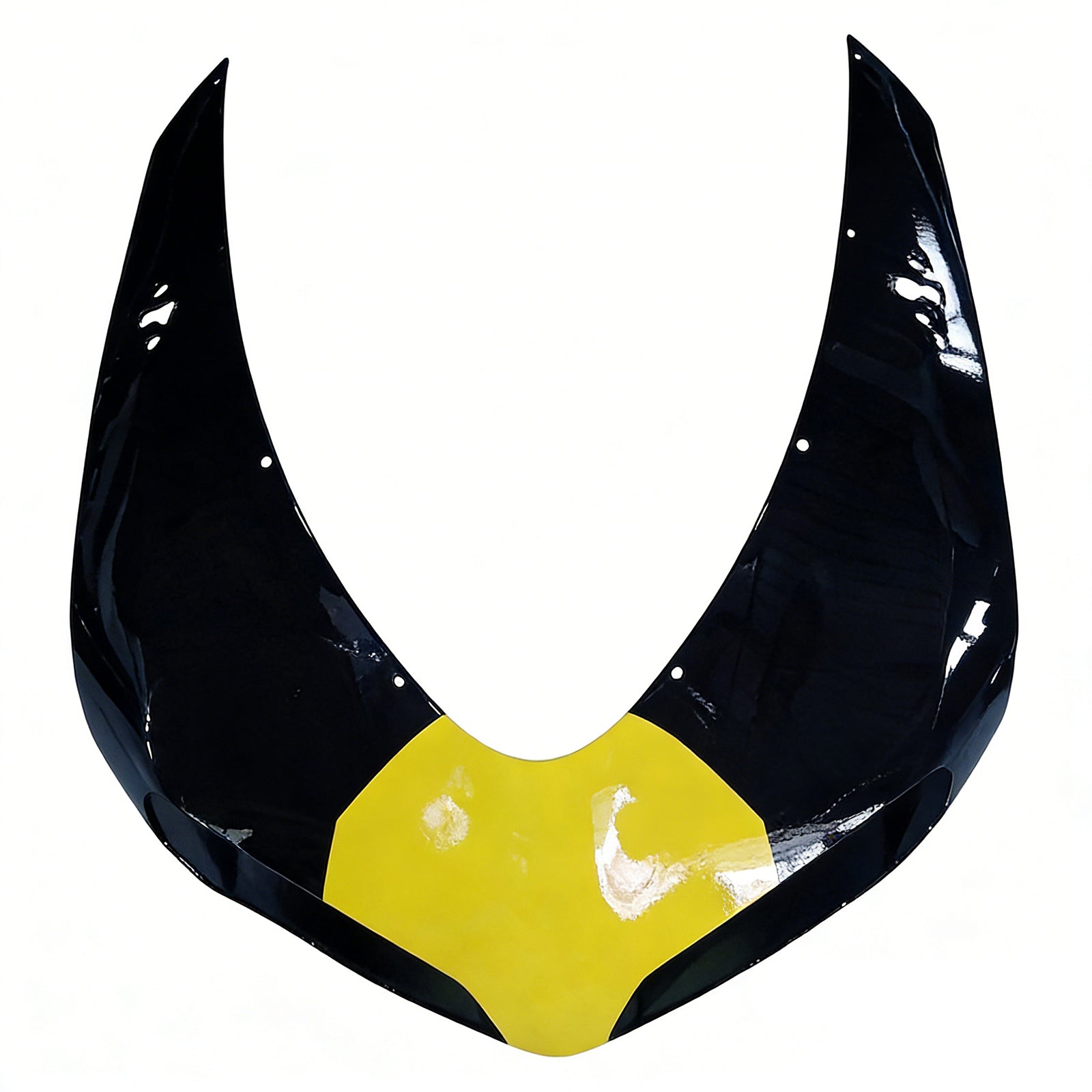 Kit de carenagem circular Amotopart todos os anos Ducati 1098/1198/848 preto brilhante amarelo