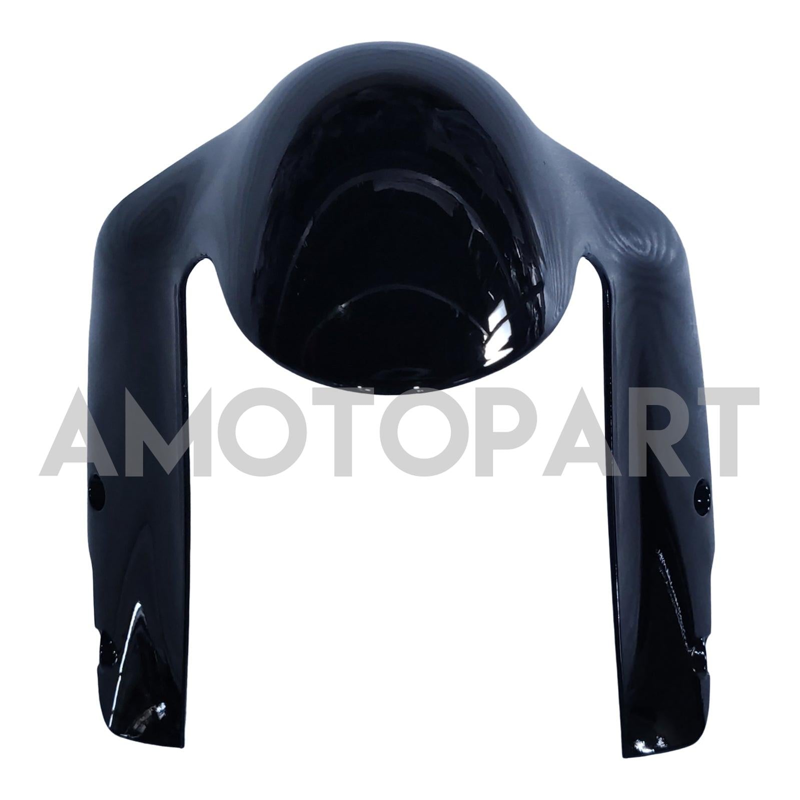 Amotopart All Years Ducati 1098/1198/848 Glossy Black Bull Fairing Kit