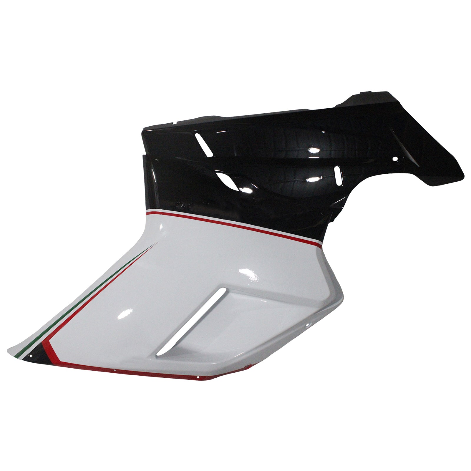 Amotopart Ducati alle årene 1098/1198/848 Black White Fairing Kit