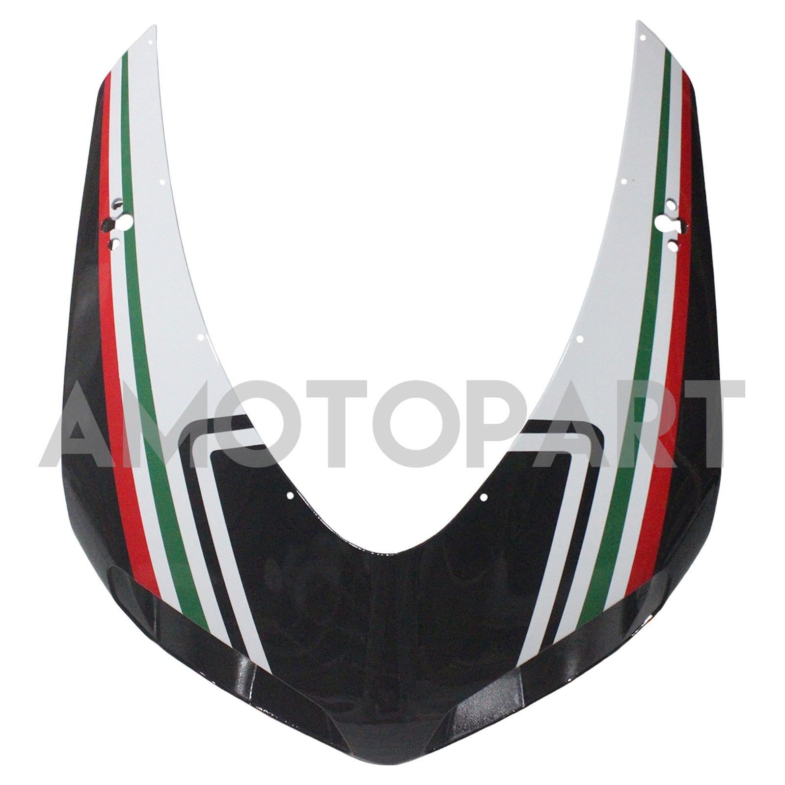 Amotopart Ducati alla år 1098/1198/848 Black White Fairing Kit