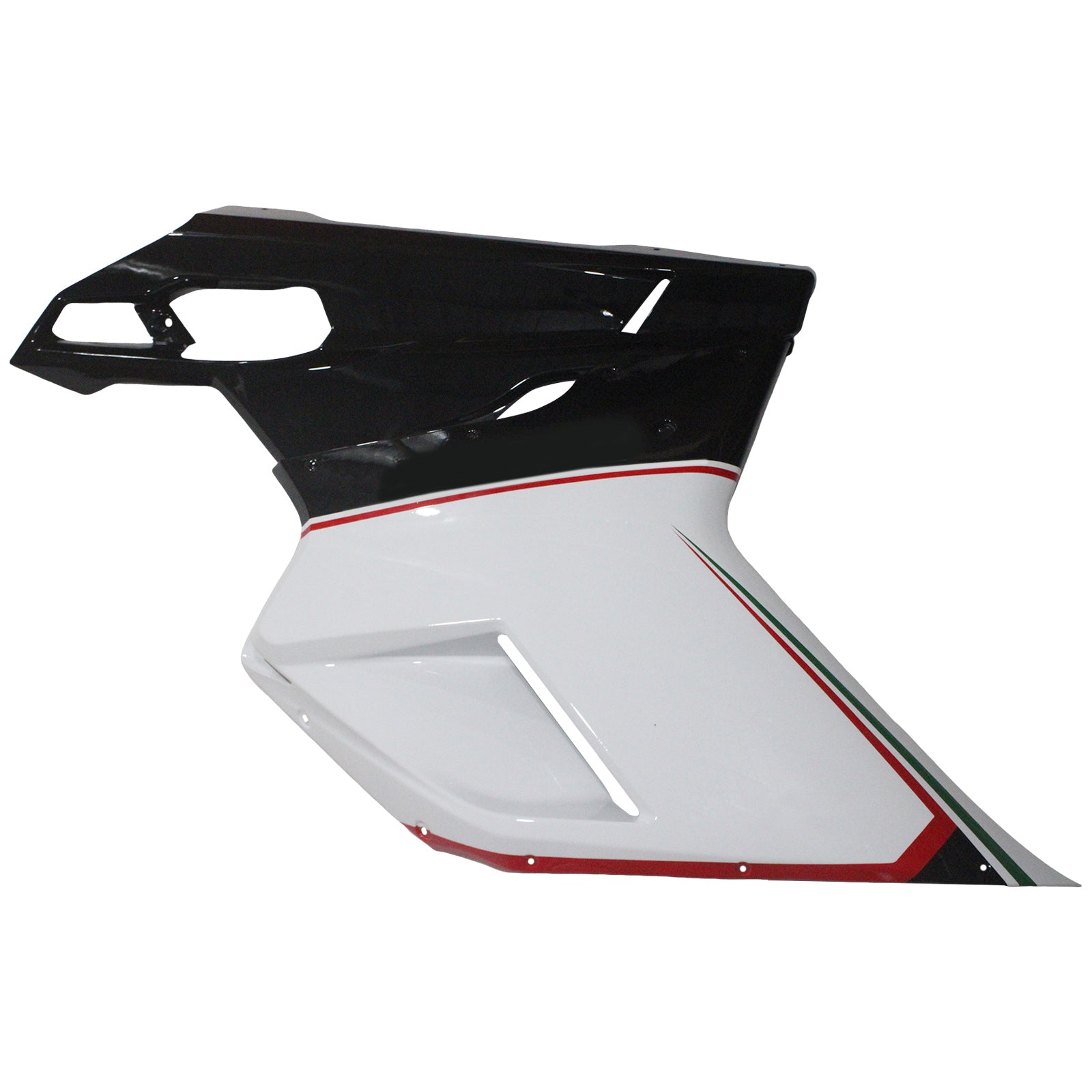 Amotopart Ducati alle årene 1098/1198/848 Black White Fairing Kit