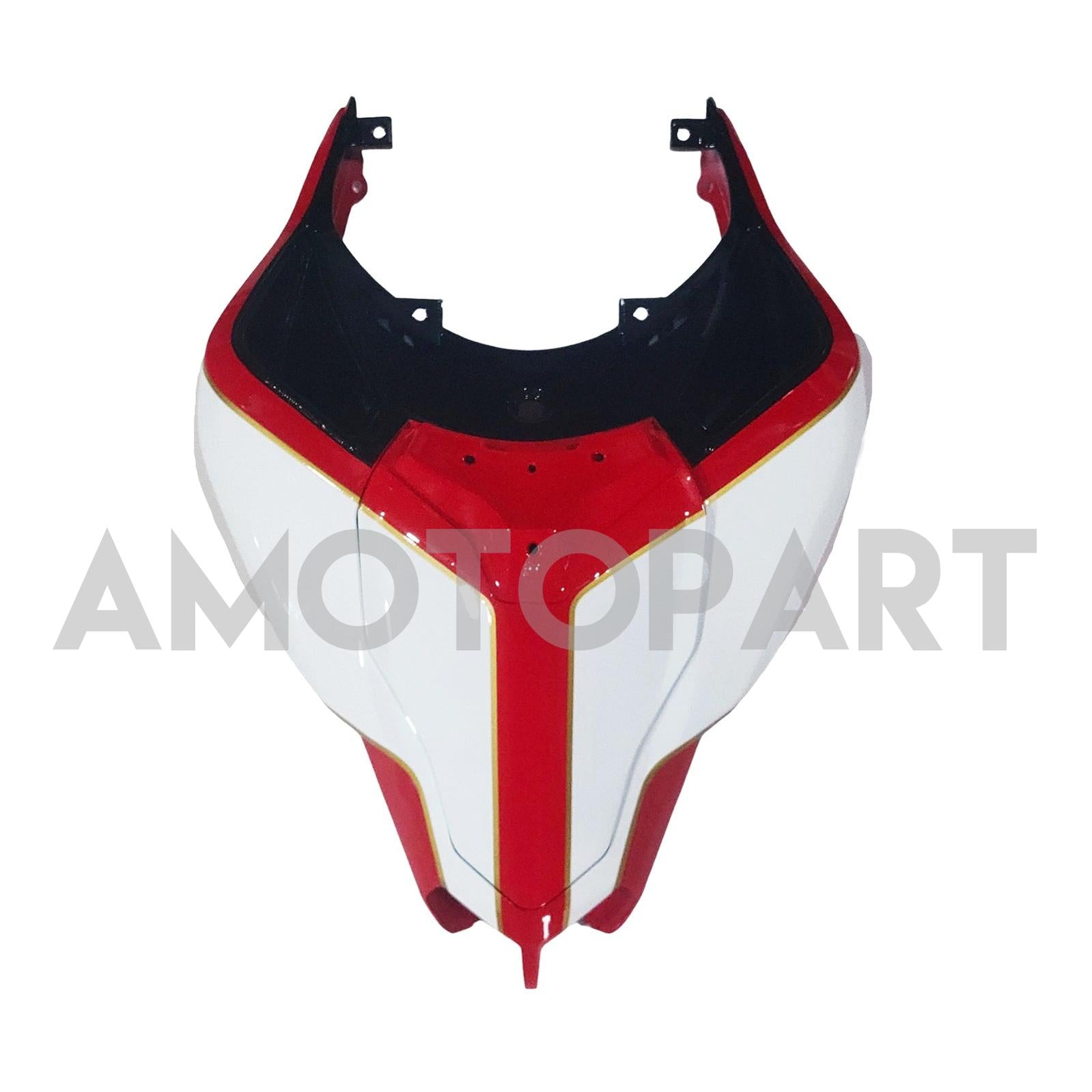 Amotopart Ducati alla år 1098/1198/848 Black Red Fairing Kit